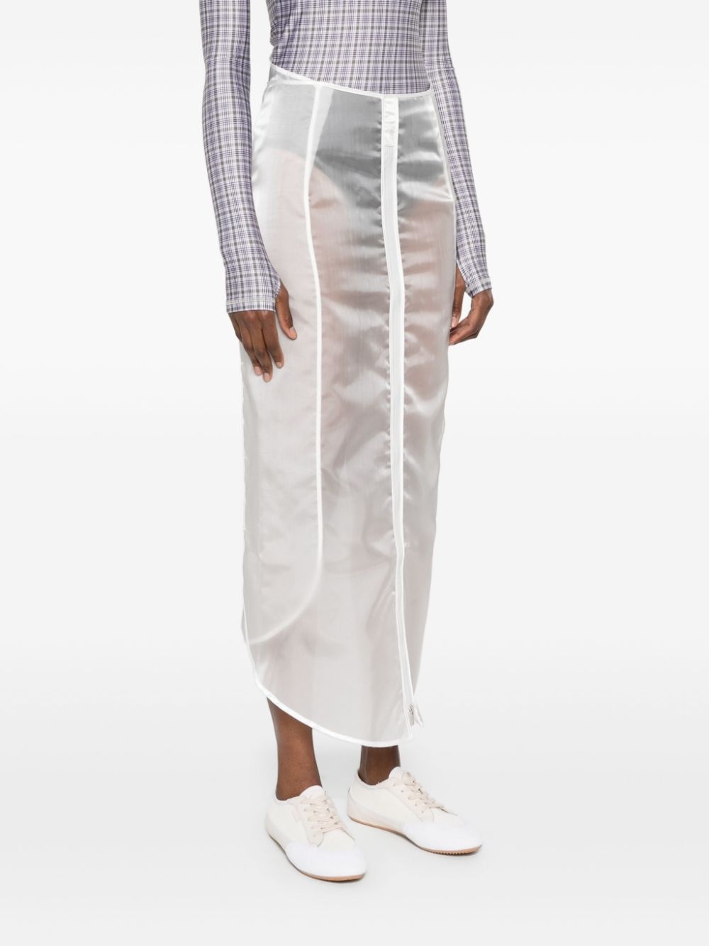 organza maxi skirt - 3