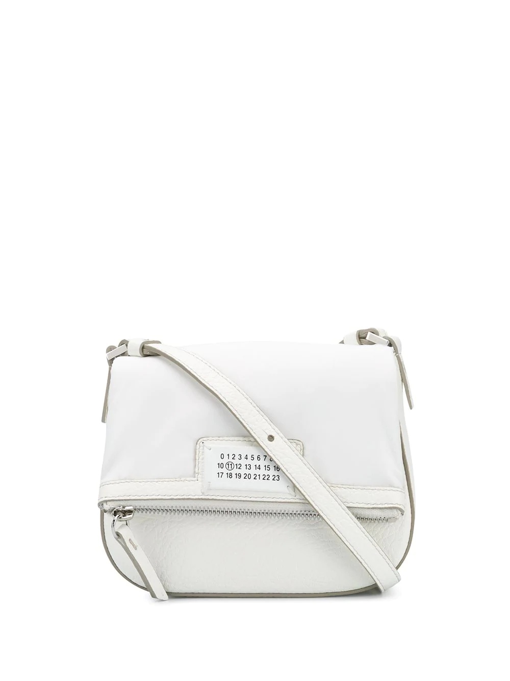 logo-patch shoulder bag - 1