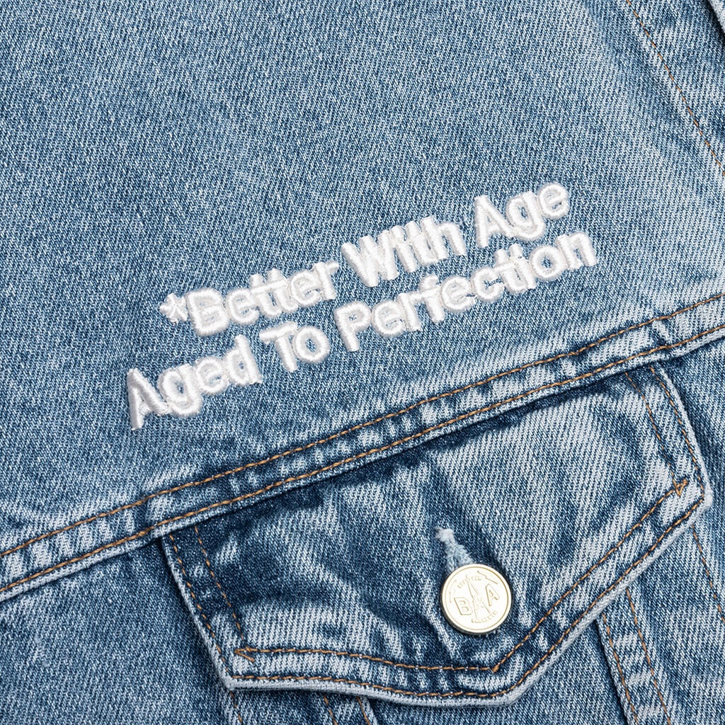 PORTRAIT DENIM JACKET - MULTI - 4