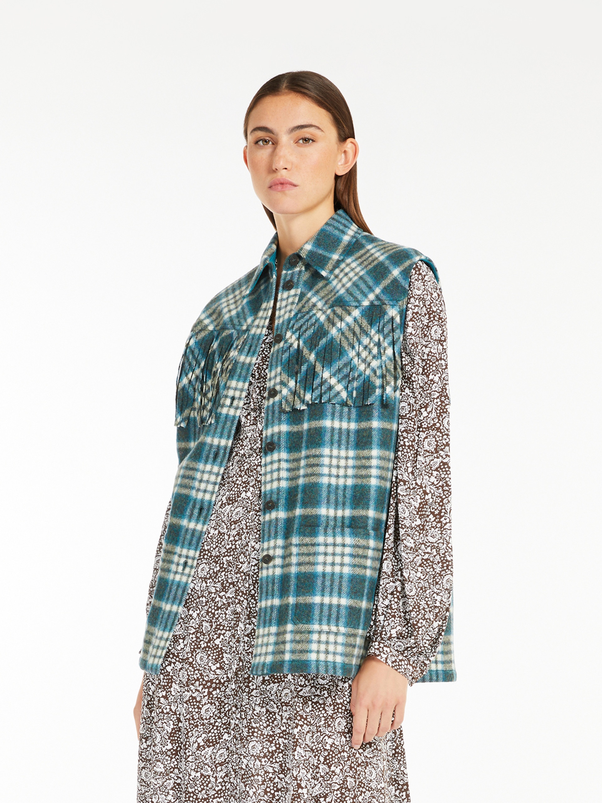 COLLE Wool flannel waistcoat - 5