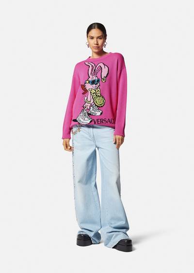 VERSACE Lunar New Year Rabbit Knit Sweaters outlook