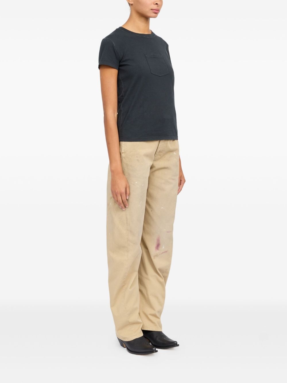 cotton T-shirt - 3