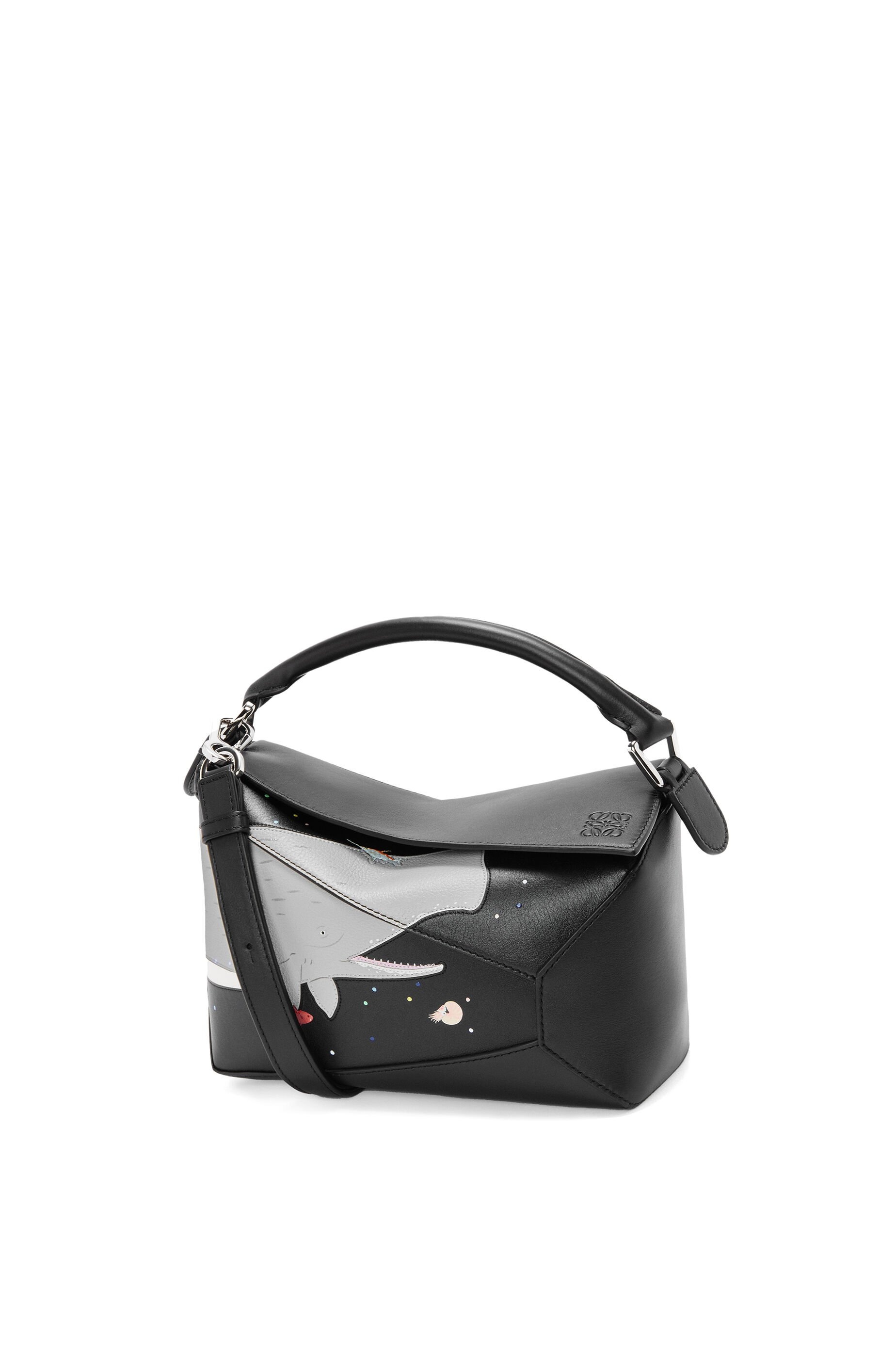 Whale small Puzzle bag in nappa calfskin - 1