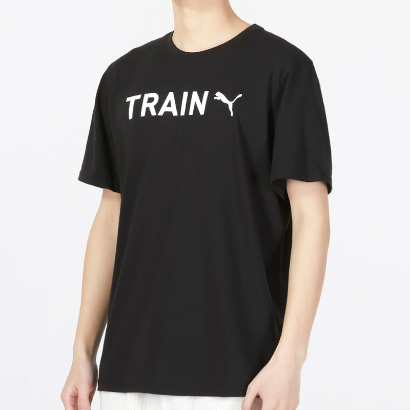 PUMA Graphic Train T-Shirt 'Black' 523722-01 - 5