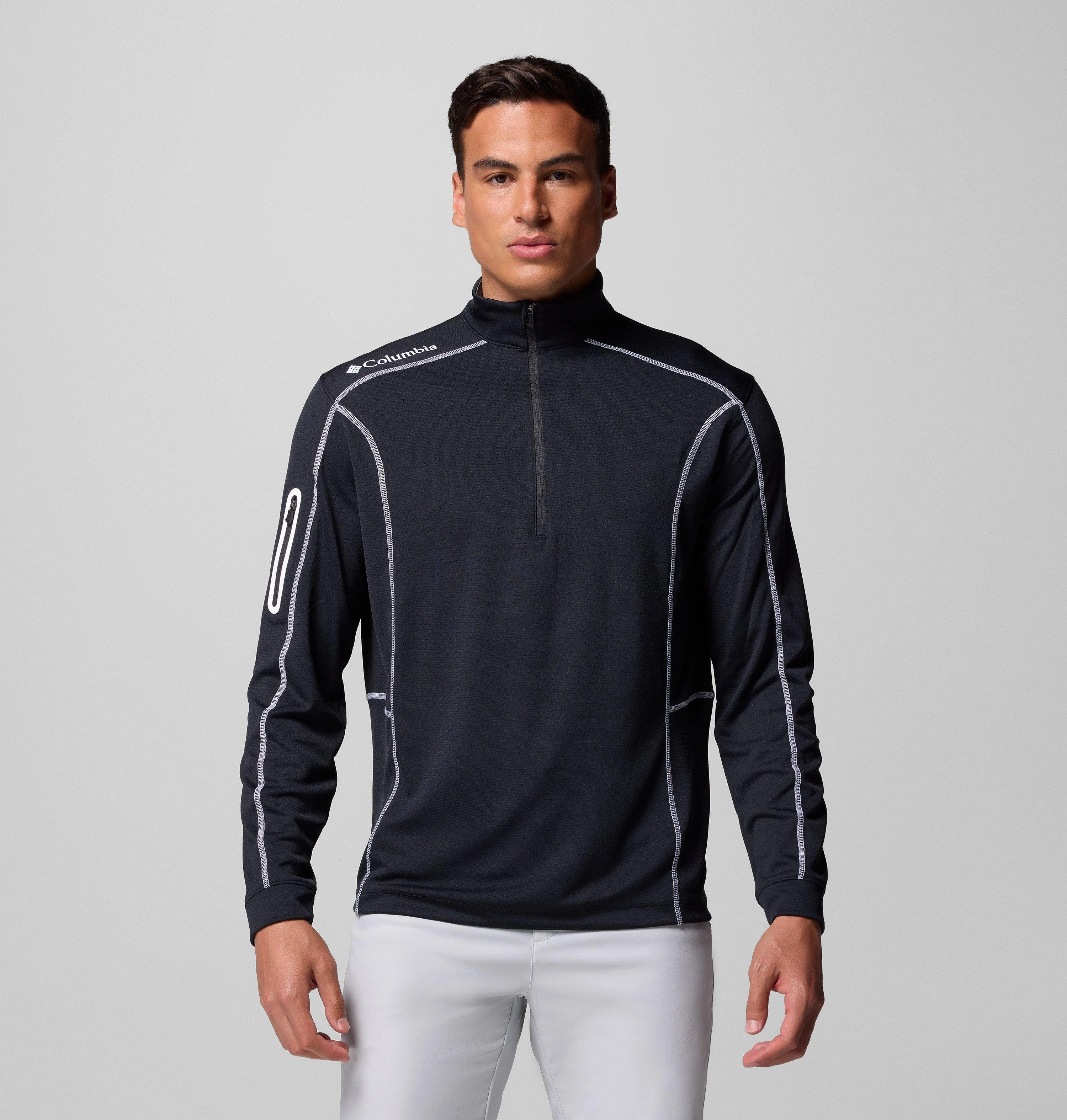 Men's Shotgun Quarter Zip Golf Pullover - 1
