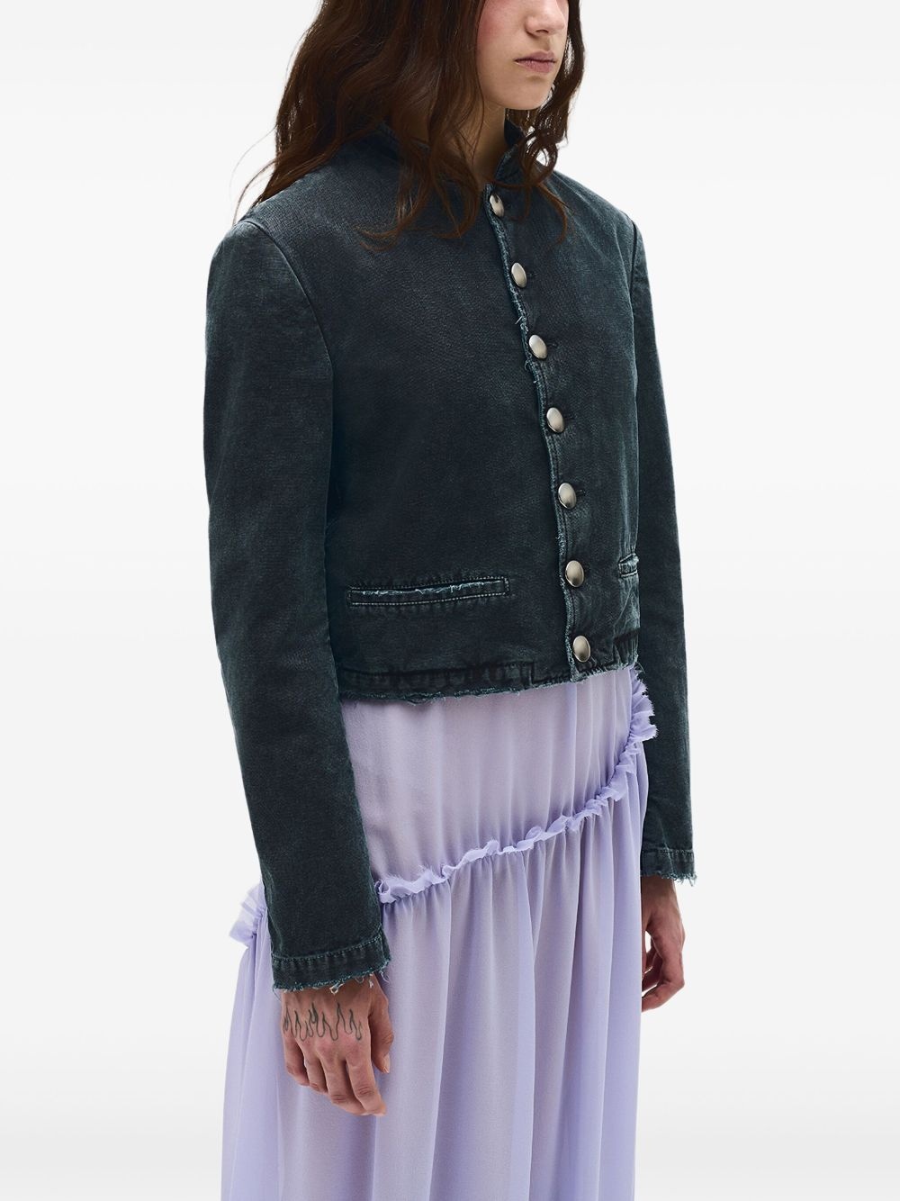 cropped jacket - 3