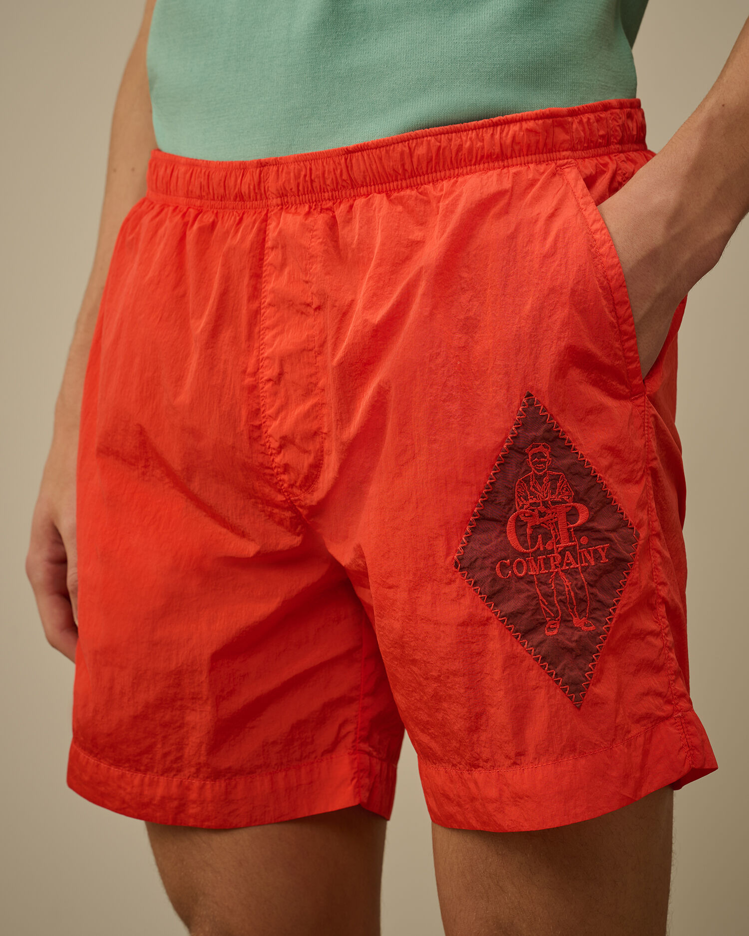 Chrome-E British Sailor Swim Shorts - 5