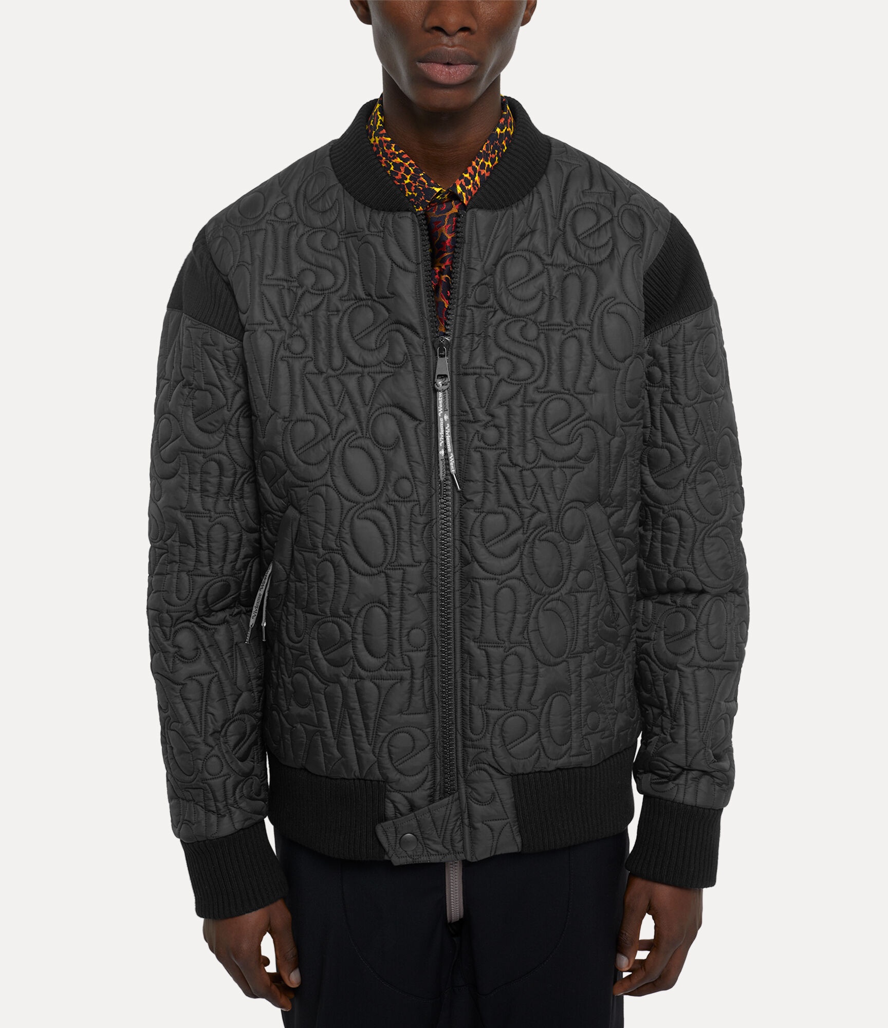 STRIPPED CYCLIST BOMBER - 4