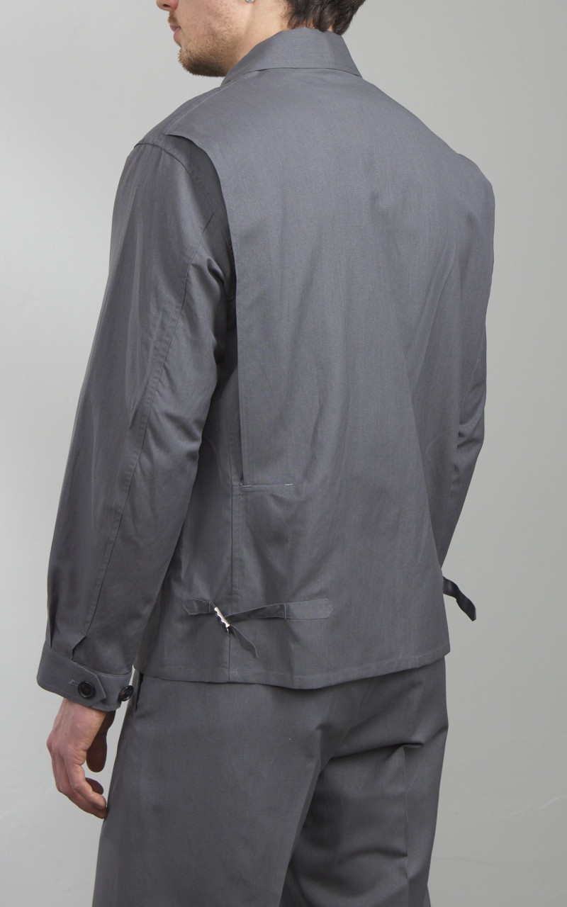 FLY BLOUSON TOP GREY - 6