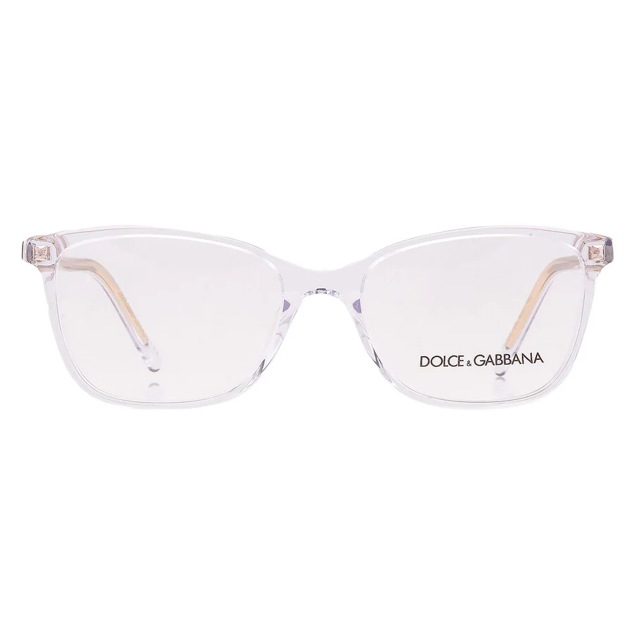 Dolce and Gabbana Demo Square Ladies Eyeglasses DG3424 3133 52 - 1