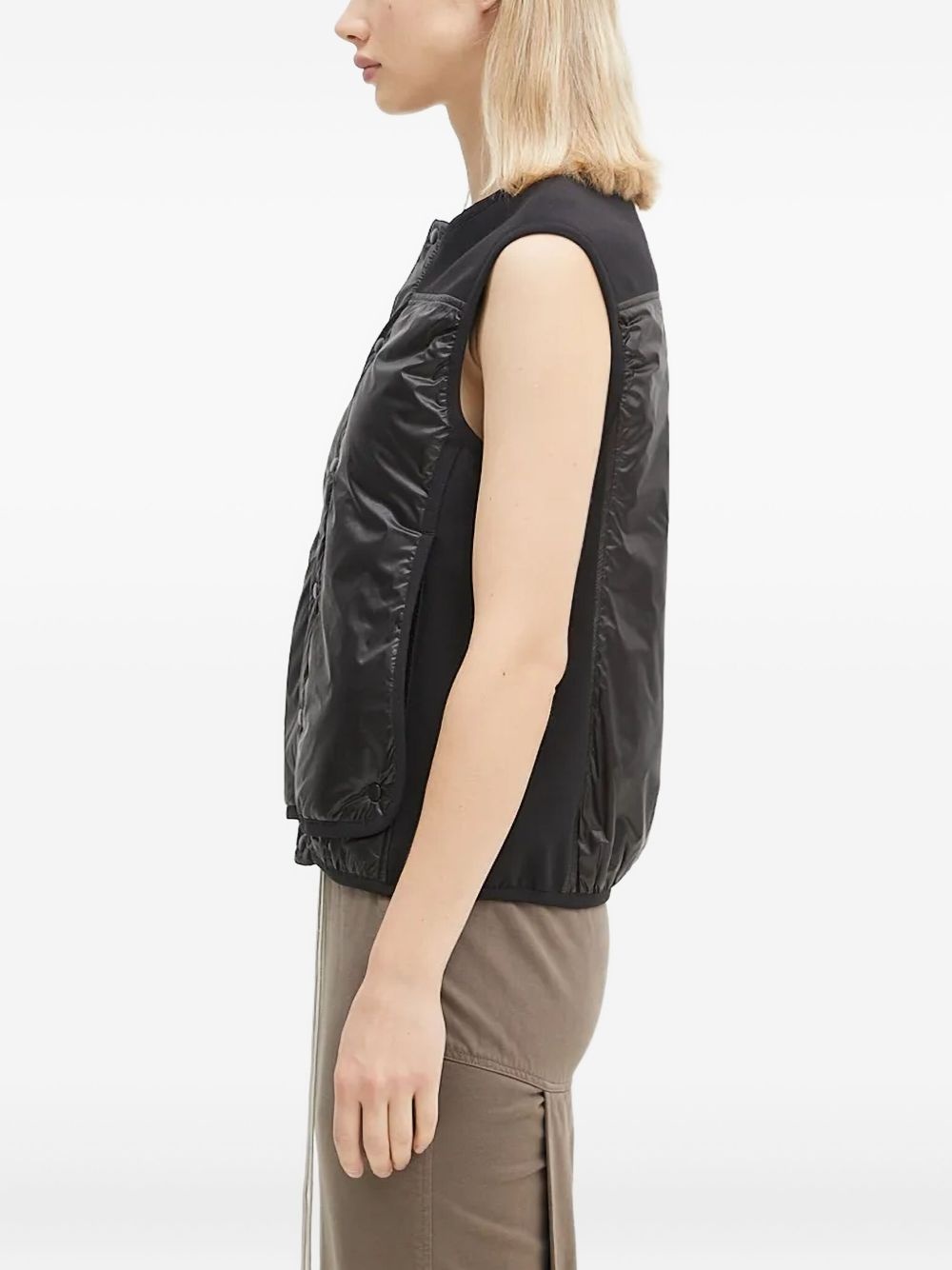 panelled sleeveless vest - 2