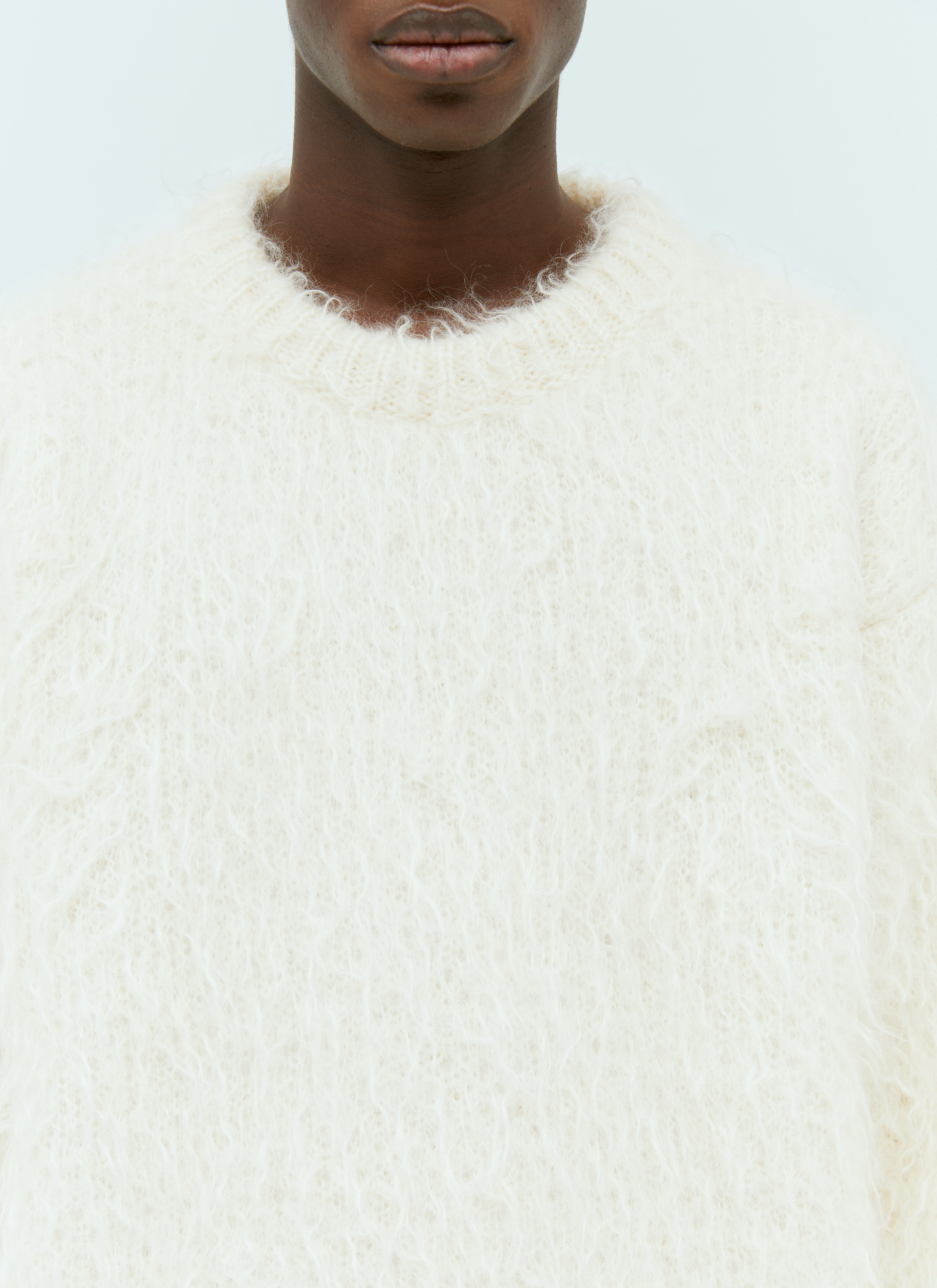 Mohair Blend Sweater - 3
