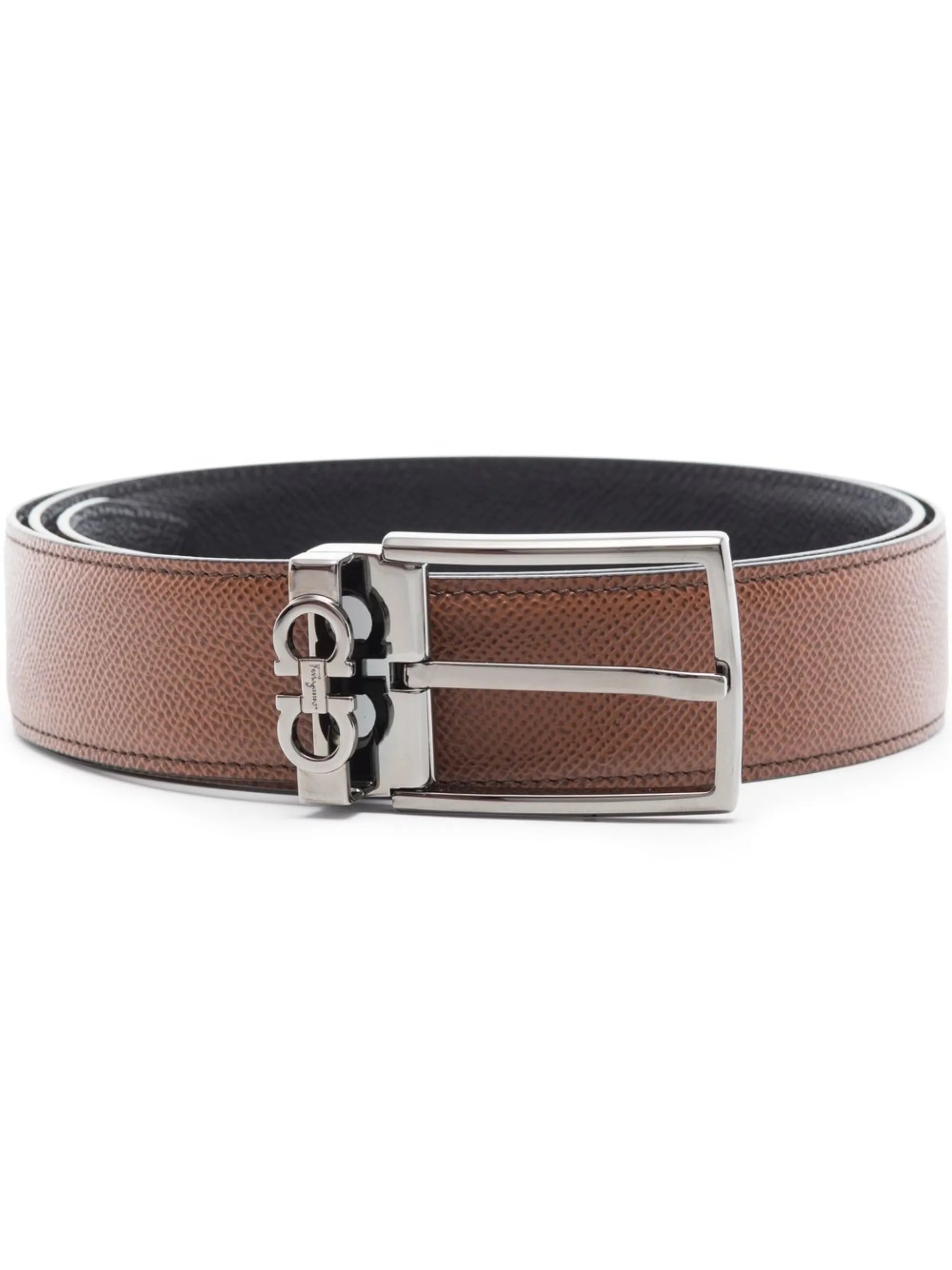Mini Gancini Buckle Belt - 2