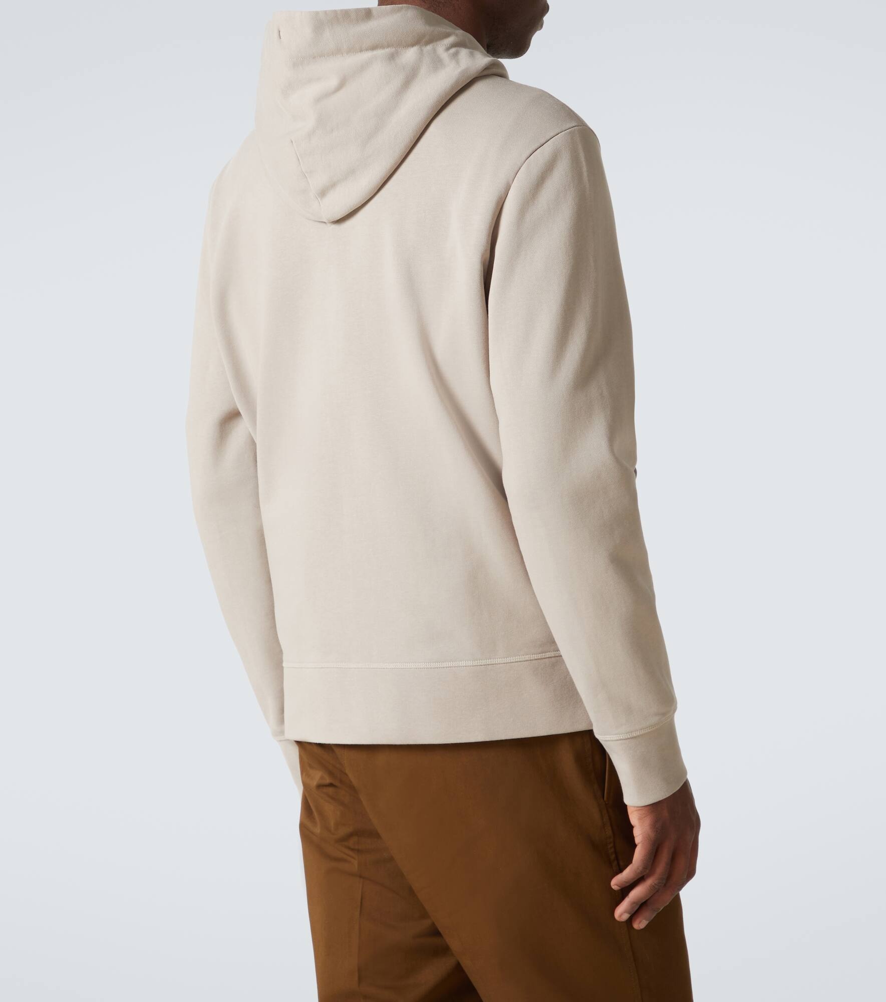 Huron cotton zip-up hoodie - 4