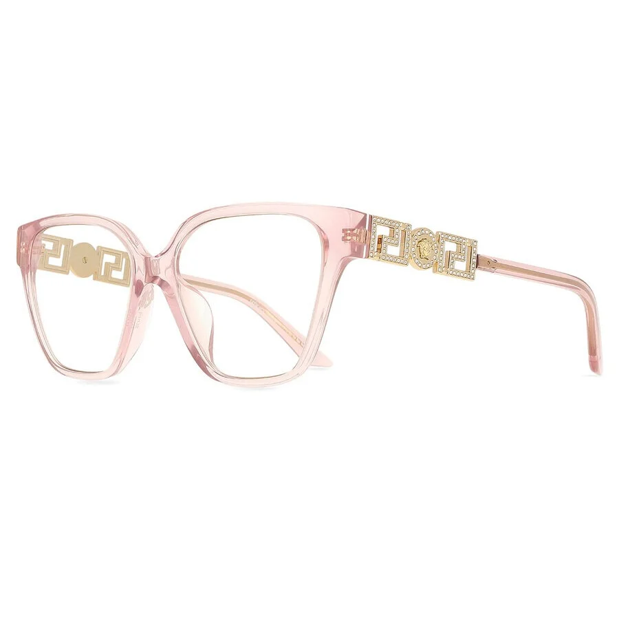 Versace Demo Square Ladies Eyeglasses VE3358BF 5472 54 - 1