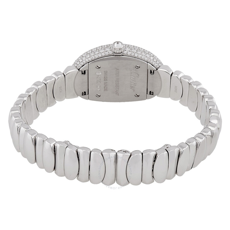 Cartier Baignoire Small Size Diamond White Dial Ladies Watch WJBA0020 - 3