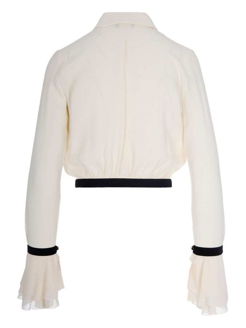 ELISABETTA FRANCHI two-tone shirt outlook