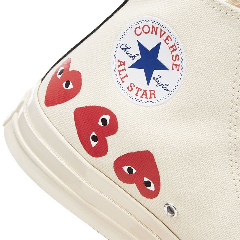 Comme des Garcons Play x Converse Chuck Taylor Multi Heart 1 4