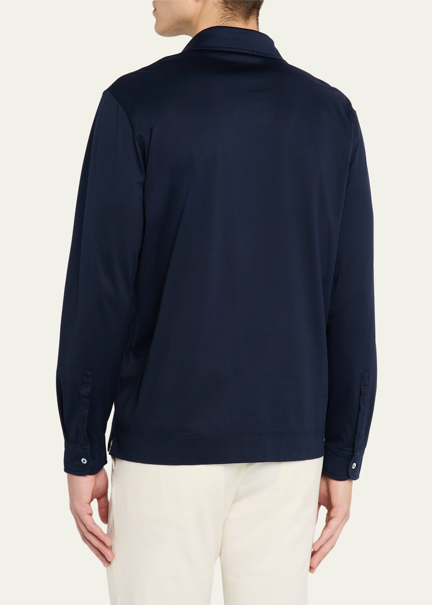 Men's Ischia 2 Long-Sleeve Pocket Polo Shirt - 3
