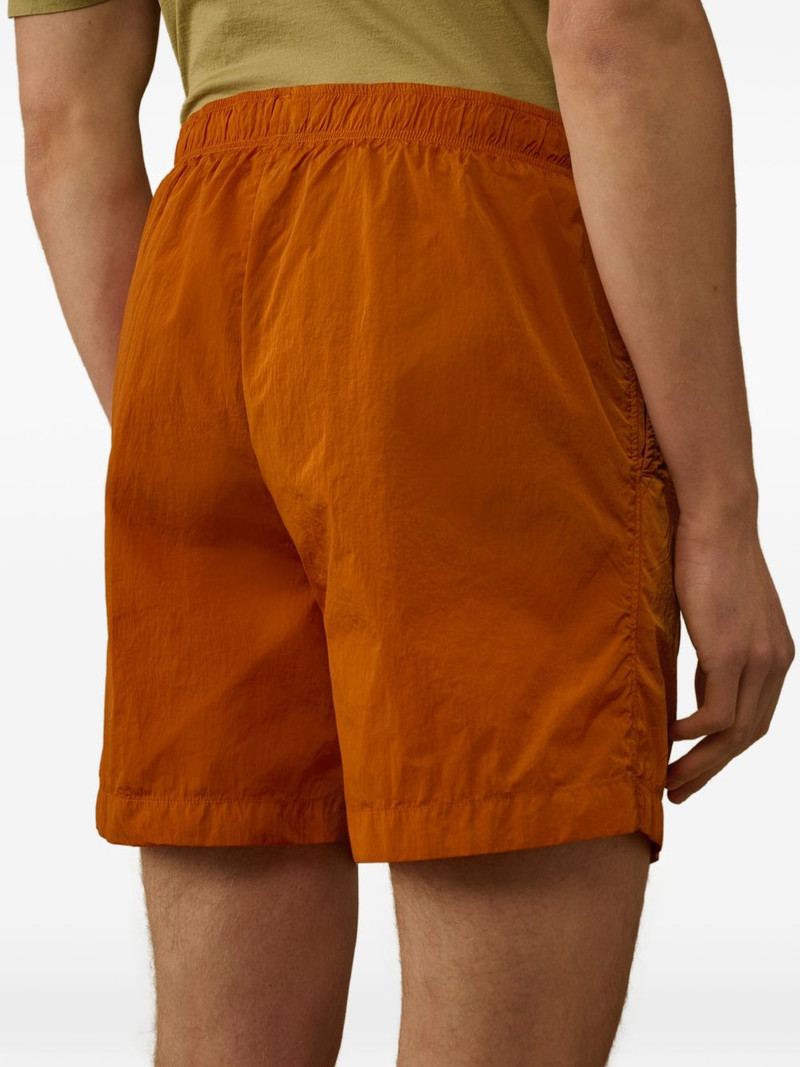 Eco-Chrome R logo-patch swim shorts 6