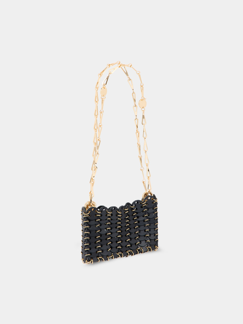 rabanne BLACK 1969 NANO BAG IN LEATHER outlook