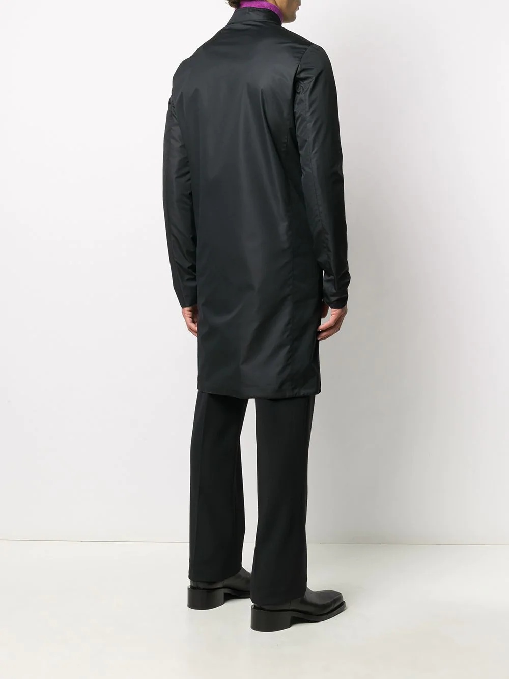 RS-Lab mock-neck coat - 4