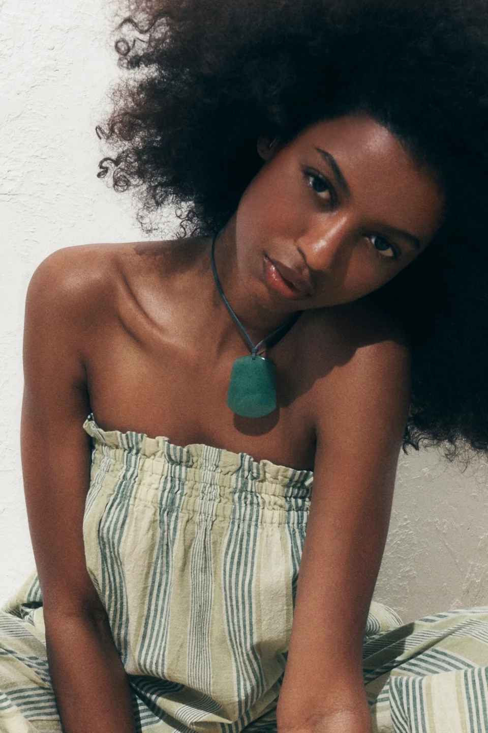 Lena Semiprecious Stone Necklace - 1