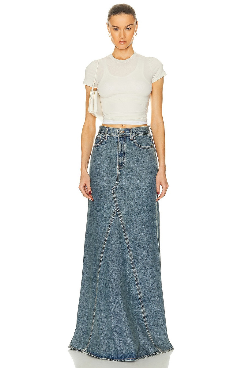 GRLFRND Fiona Godet Maxi Skirt outlook