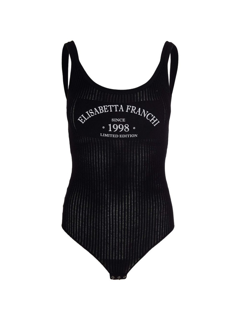 logo-print bodysuit 1