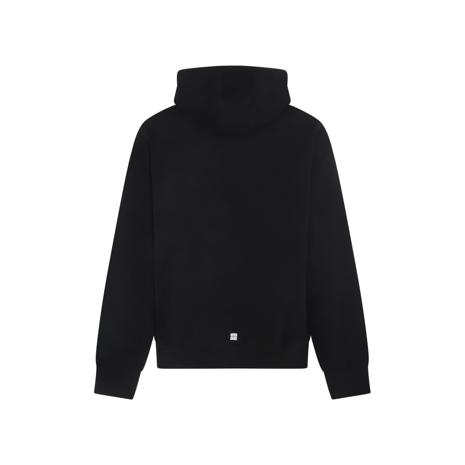 BLACK COTTON SWEATSHIRT - 2