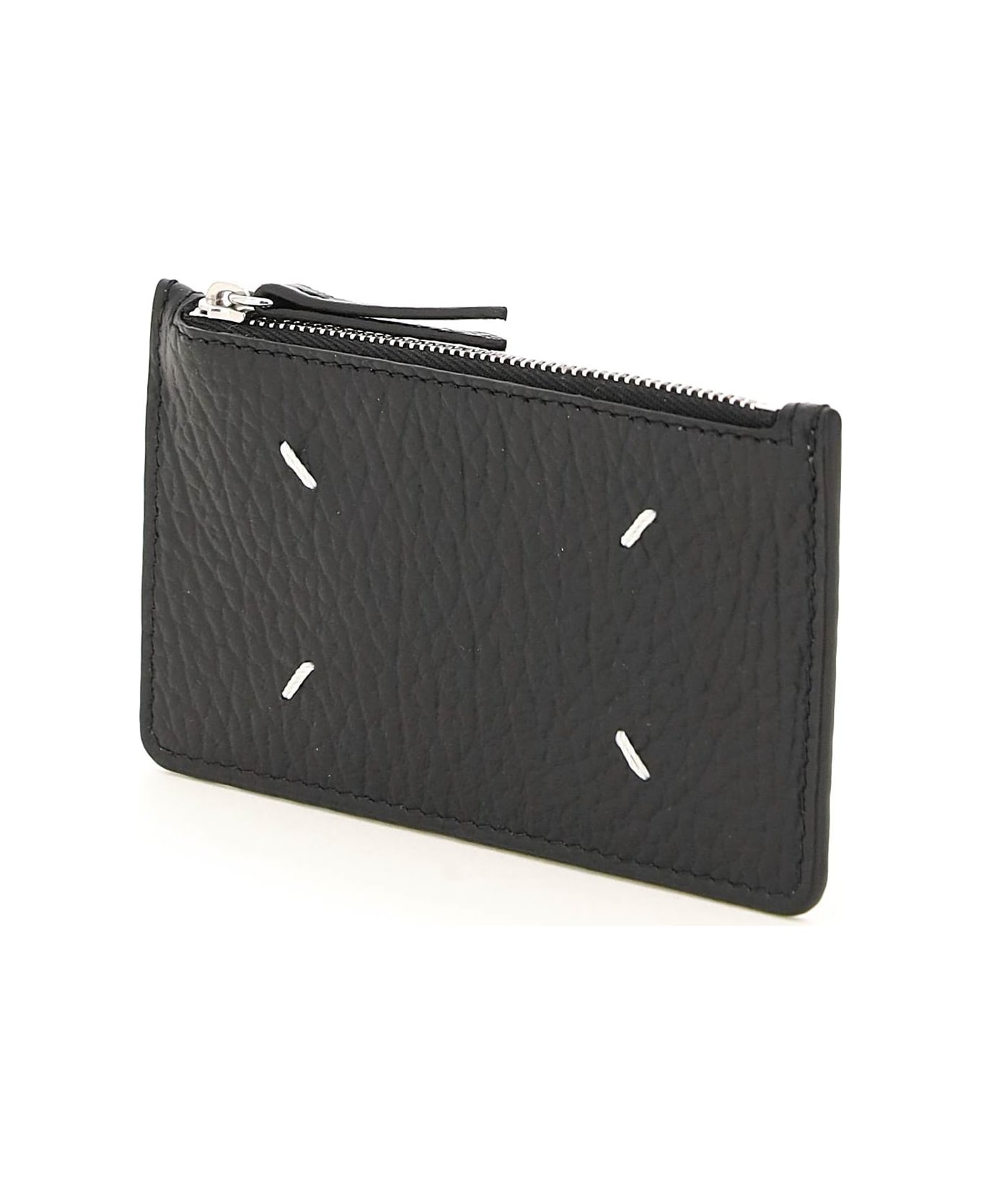 Leather Zipped Cardholder - 4