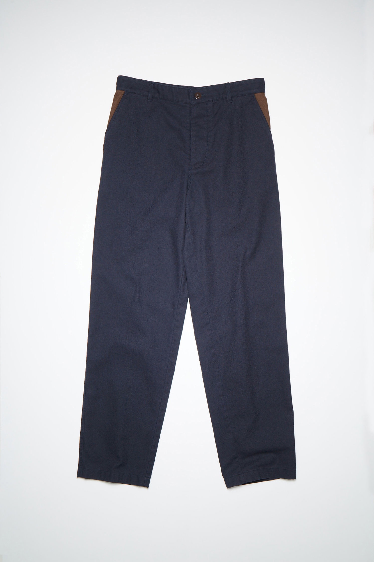 Workwear trousers - Navy/Dark brown - 4