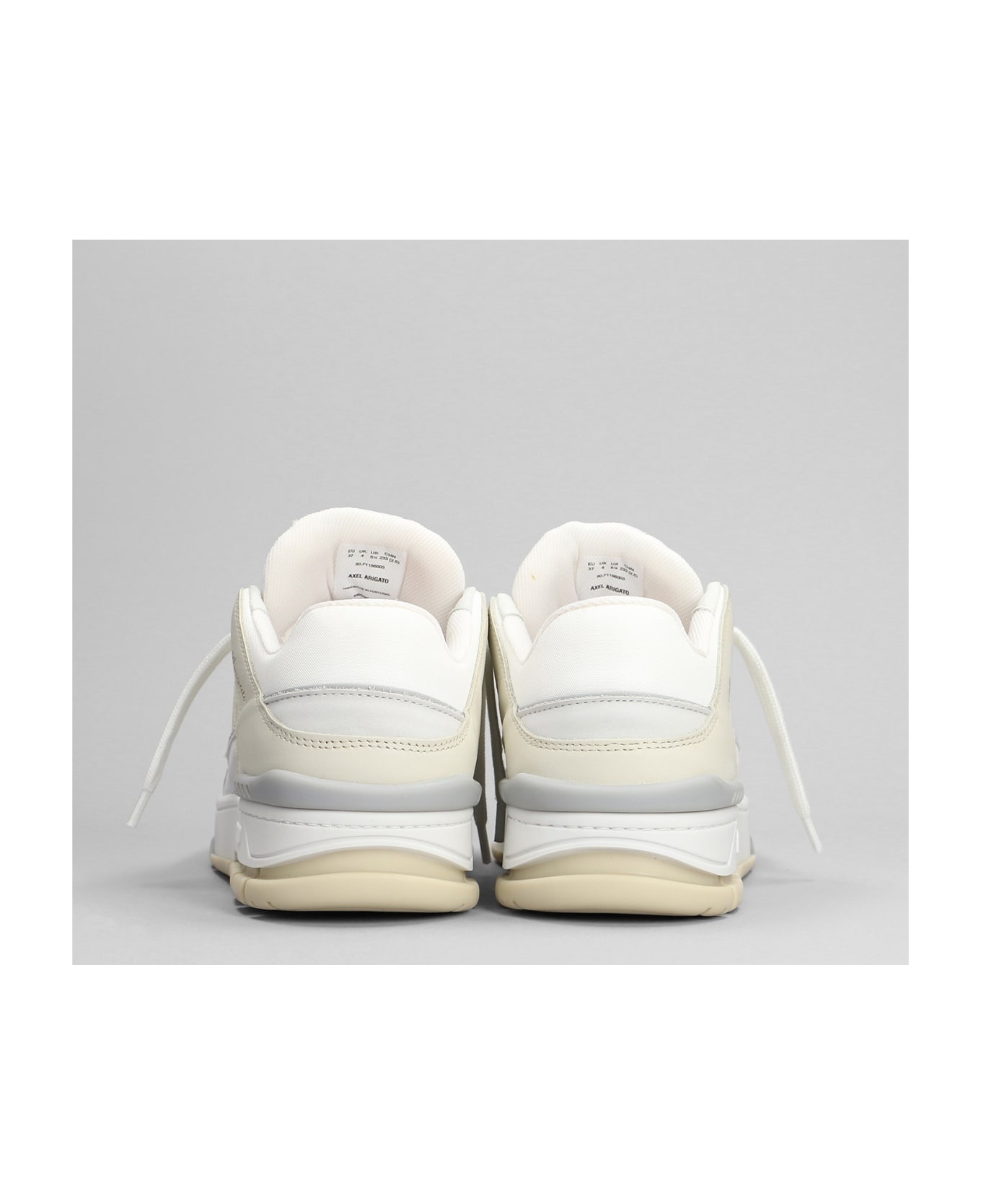 Area Lo Sneaker Sneakers In Beige Leather - 4