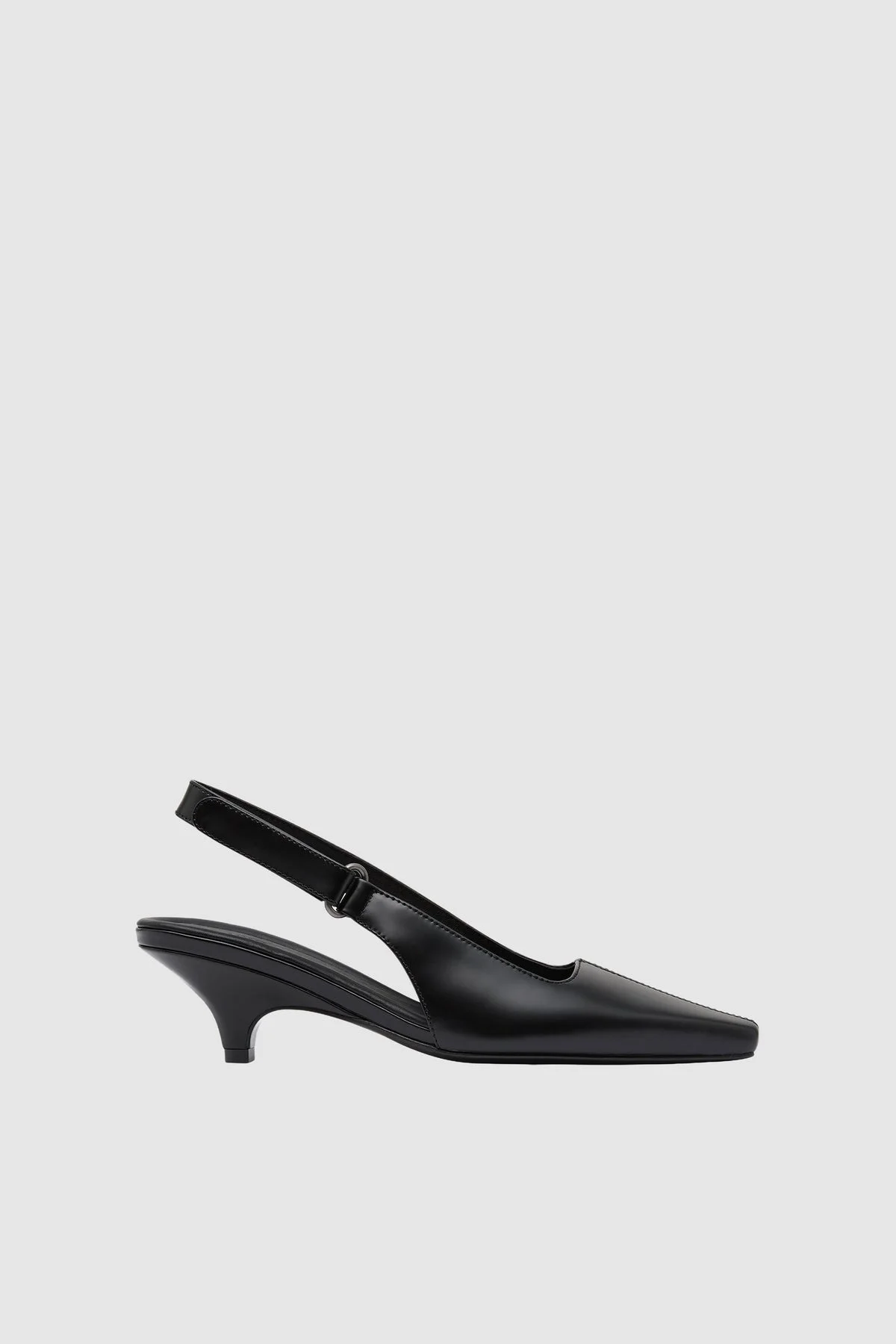 Utility Sling Back Heel - Black - 1