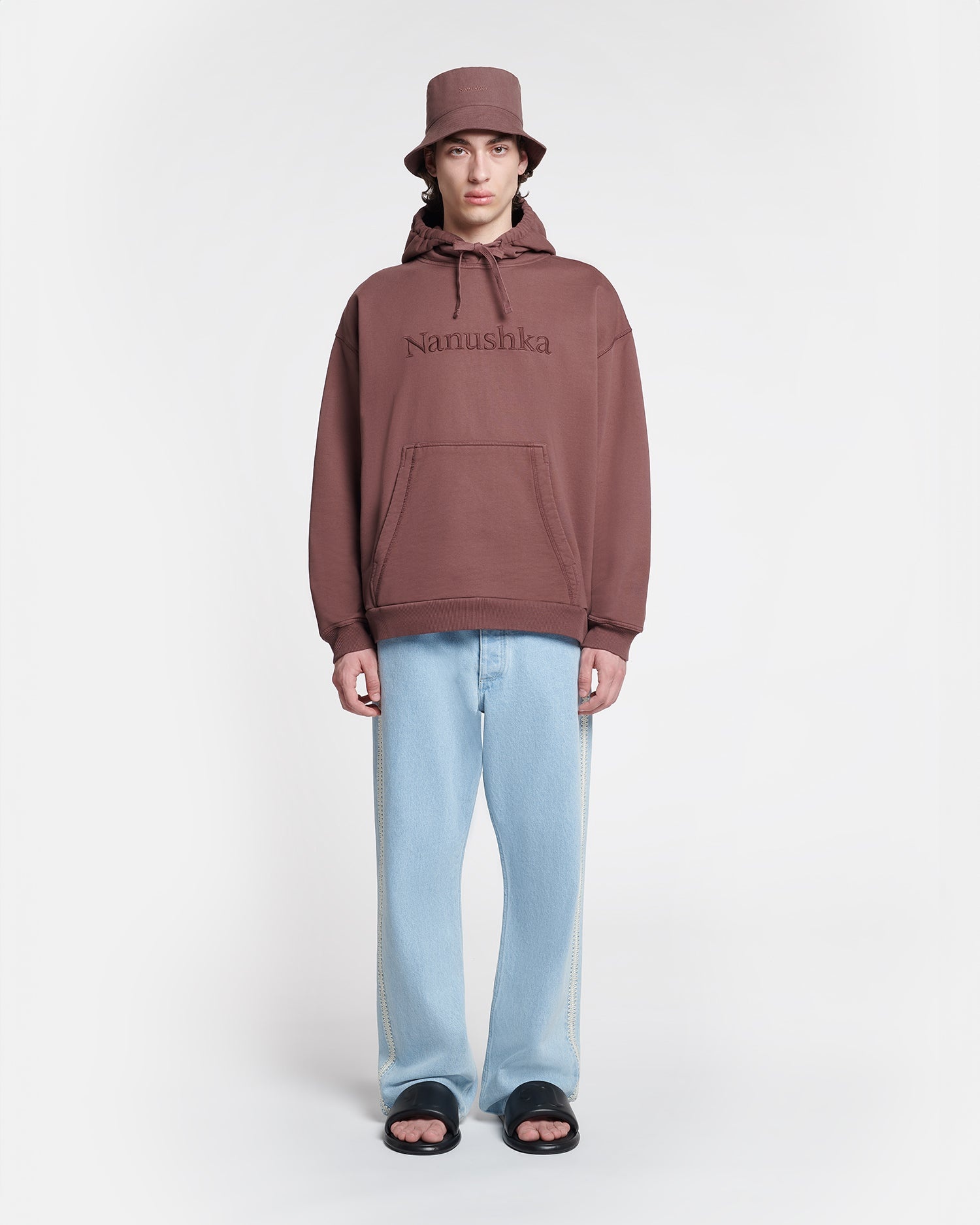 Cotton-Fleece Hoodie - 4