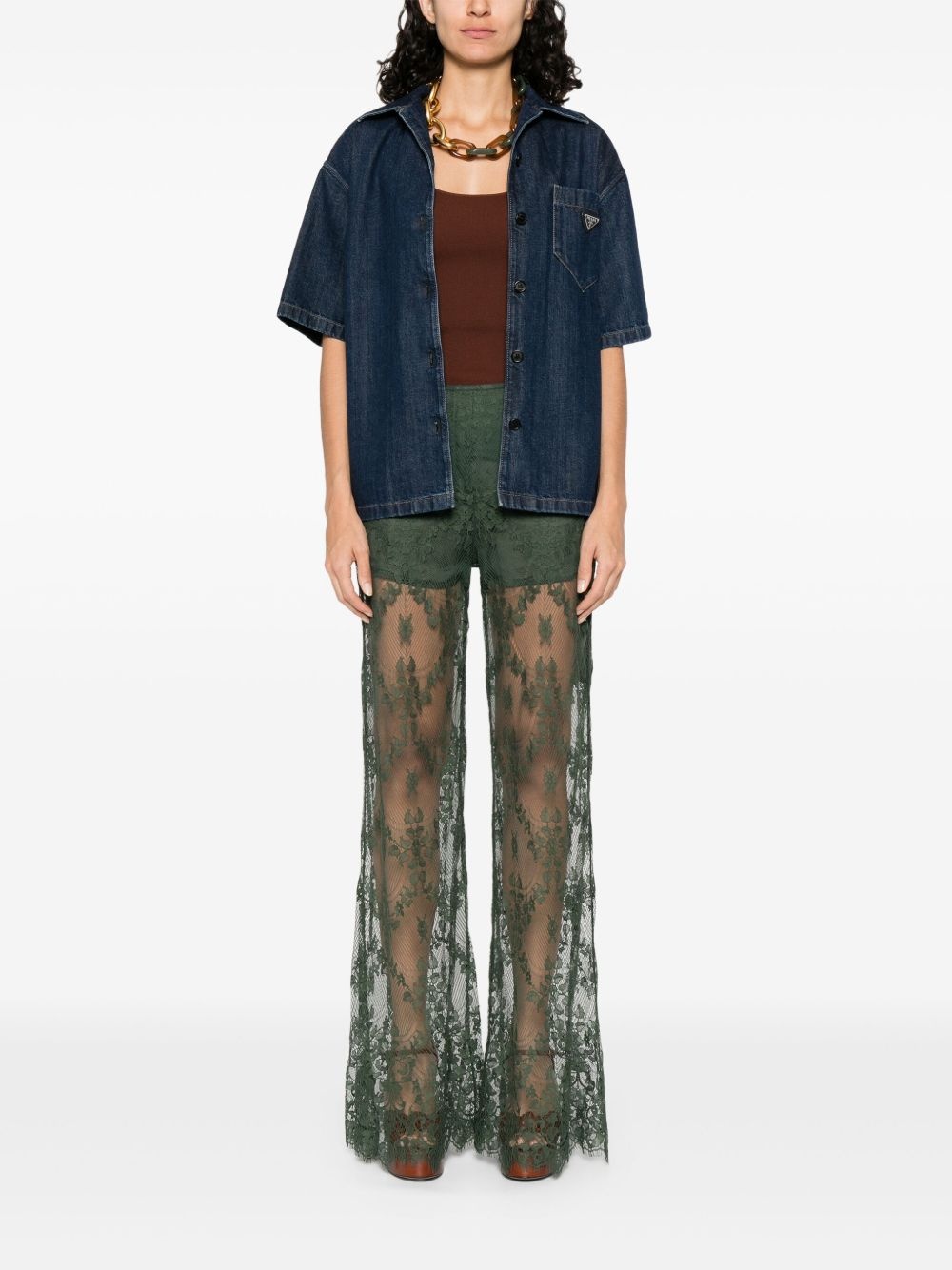 silk trousers - 2
