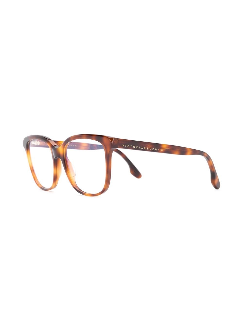 tortoiseshell square glasses - 2