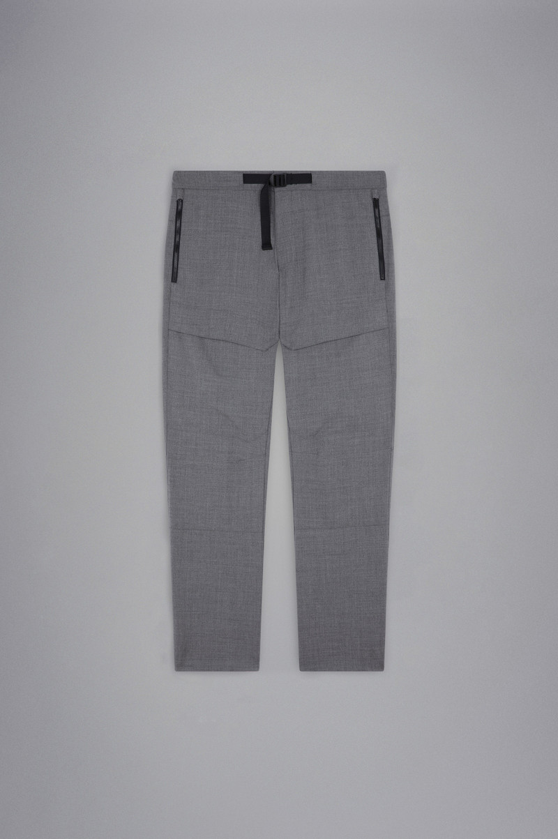WOOL TECHNICAL FABRIC TROUSERS 1