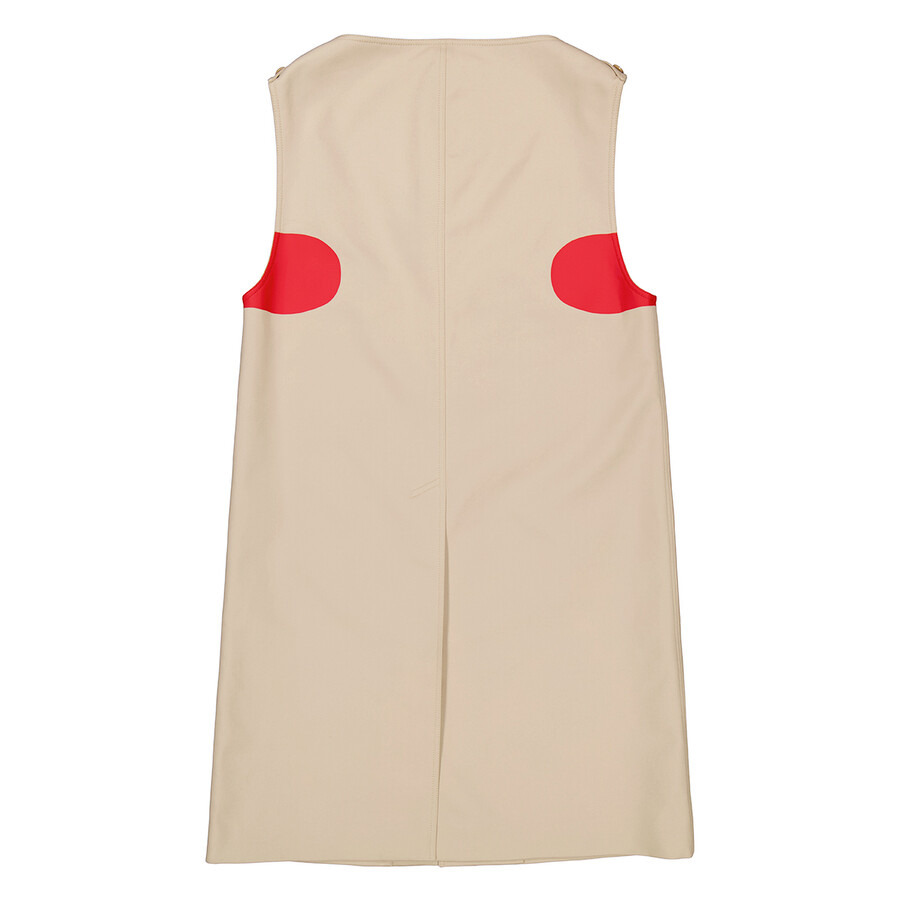 Burberry Men's Soft Fawn Reconstructed-Print Sleeveless Car Coat - 2
