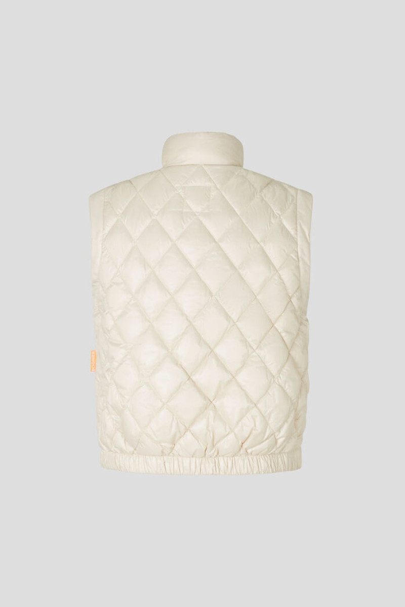BOGNER Melli Kids down waistcoat in Sand outlook