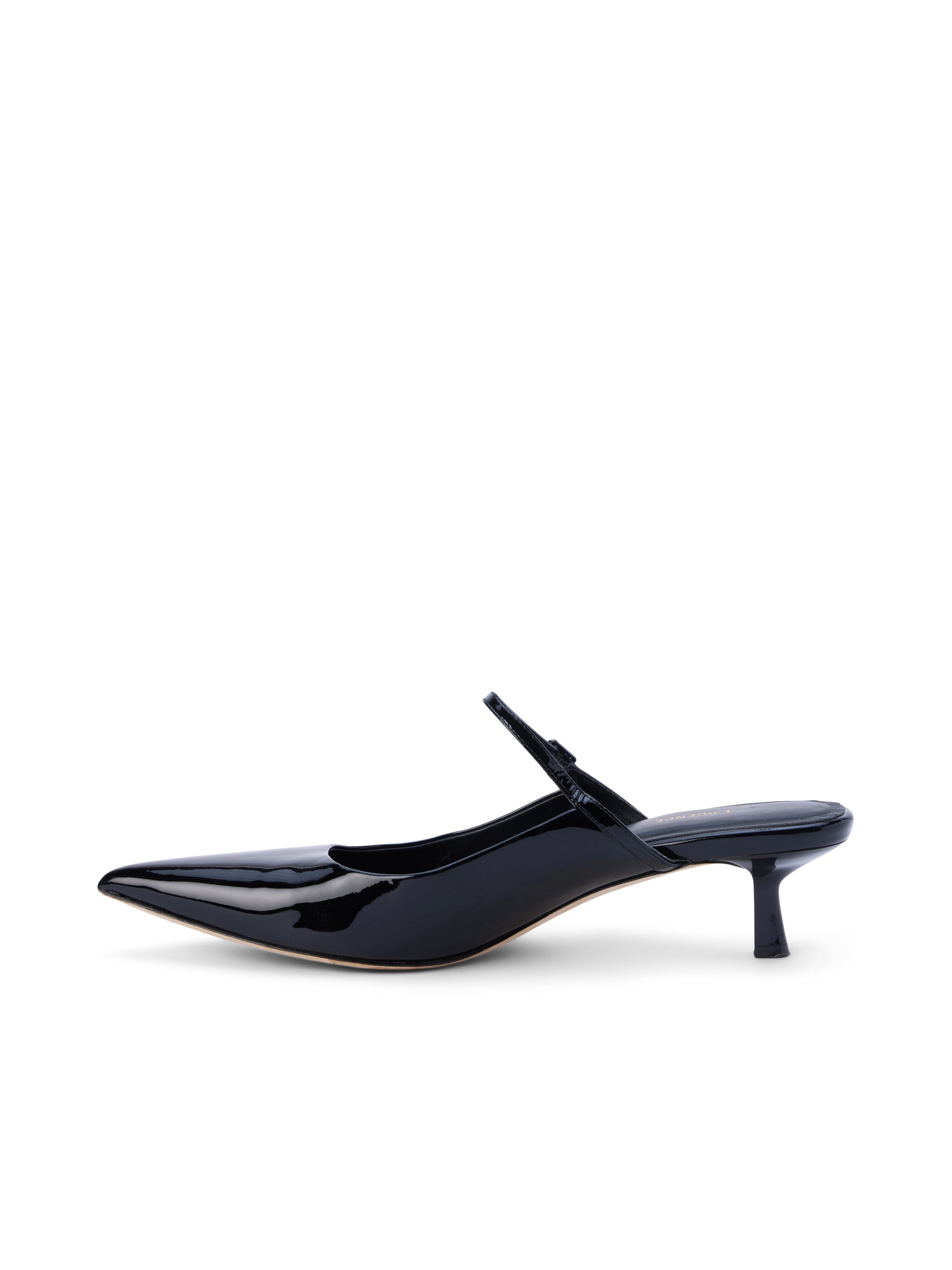 Edith Patent Leather Mule - 3