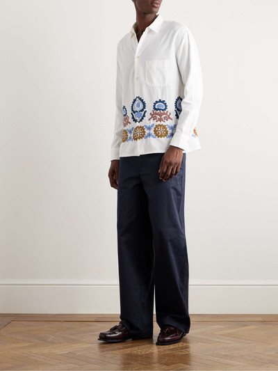 A KIND OF GUISE Gusto Embroidered Cotton Shirt outlook