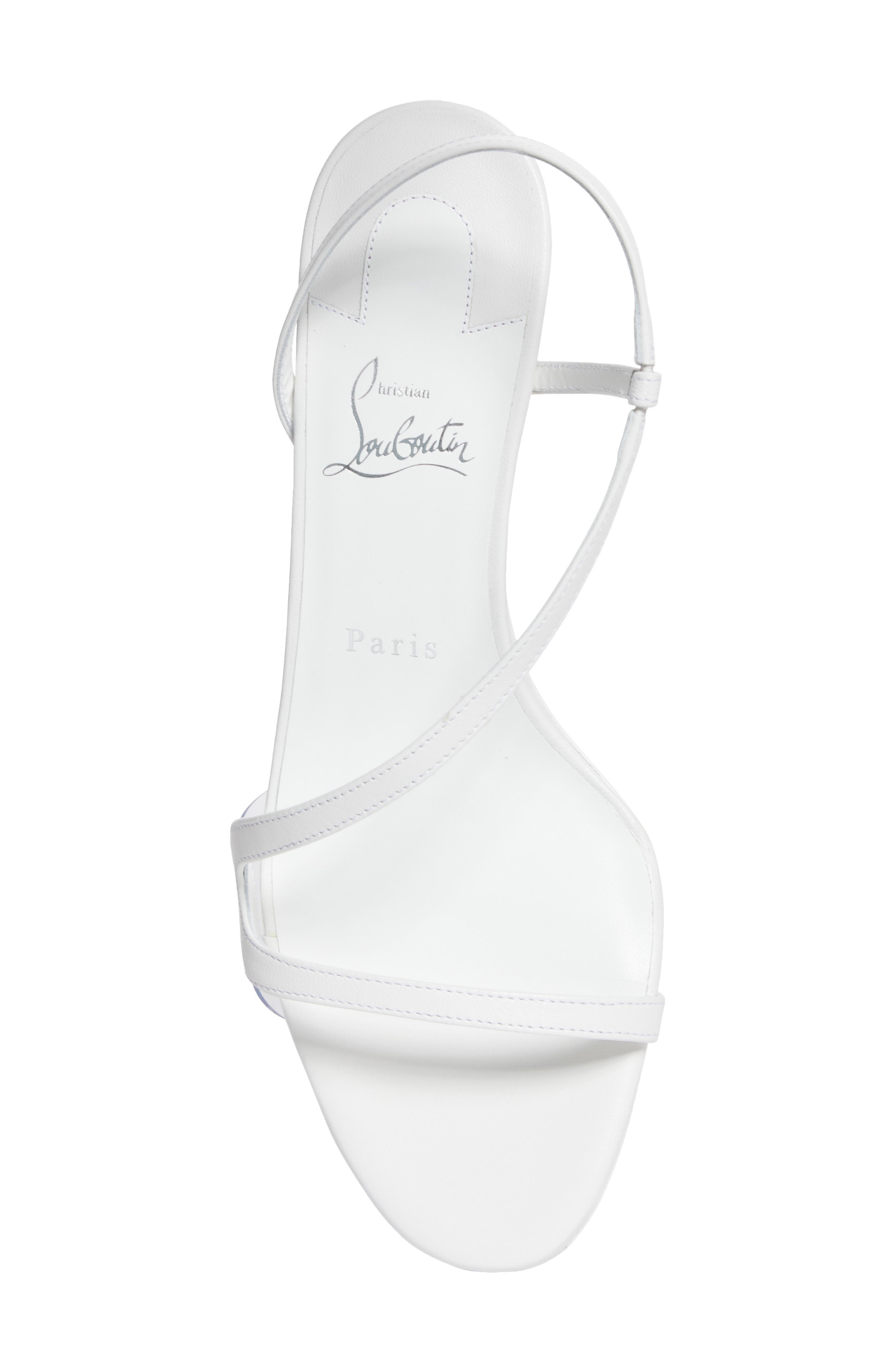 Christian Louboutin Rosalie Slingback Sandal in Bianco at Nordstrom - 5