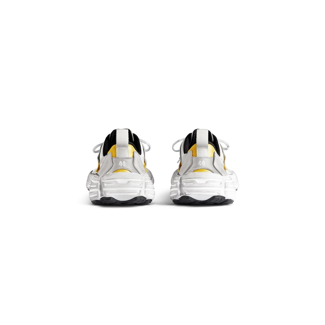 Men's Monday Shoe in Grey/white/yellow/black - 5