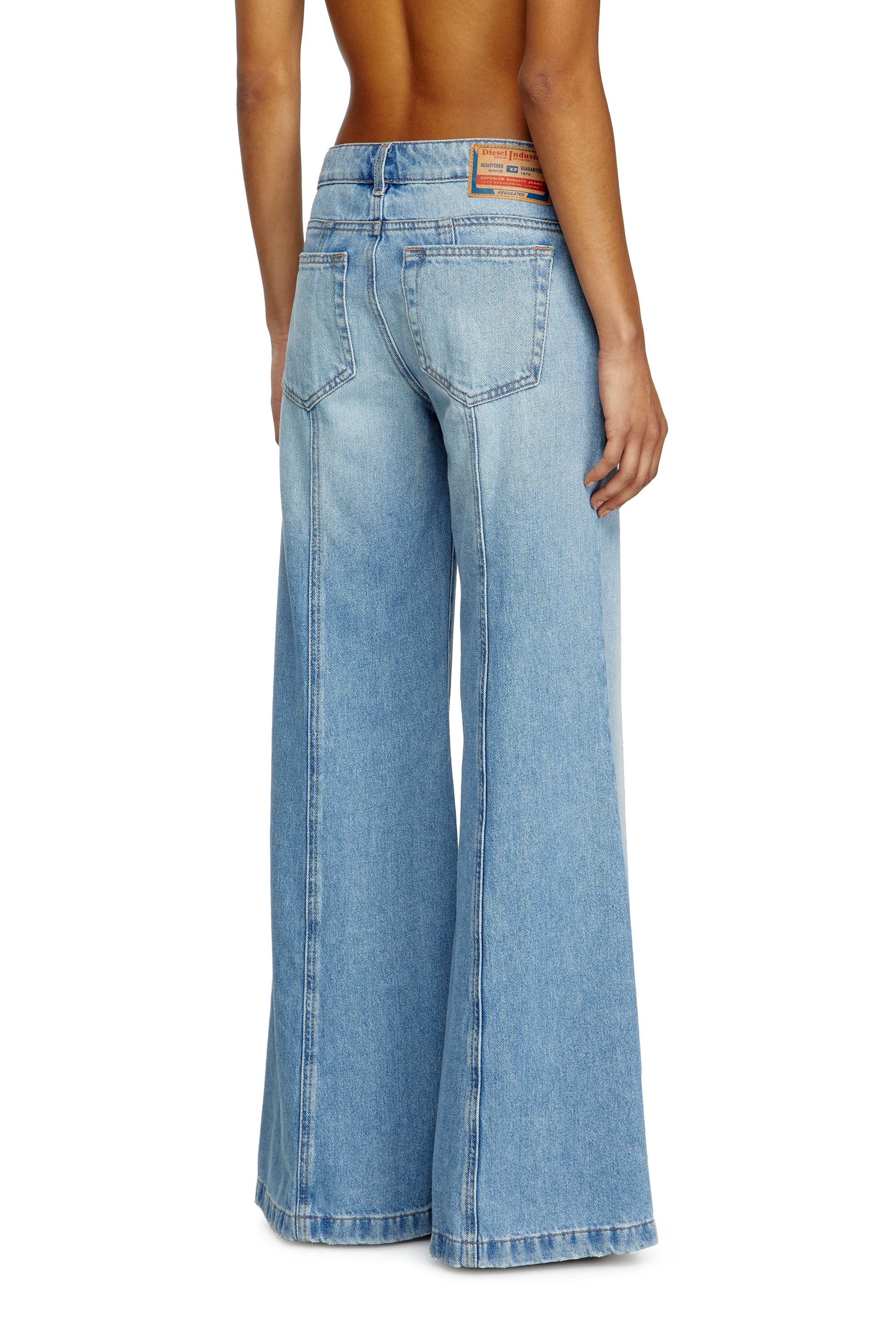 FLARE JEANS D-AKII 0CLBA - 4