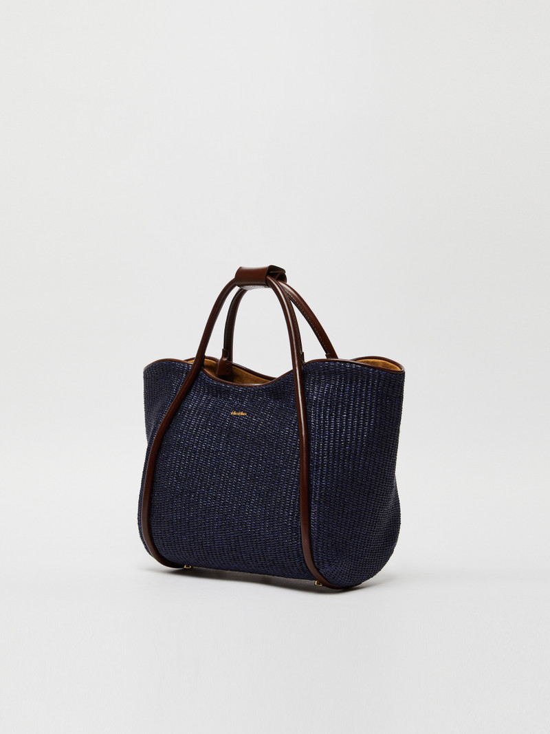 Max Mara MARINESTRAWS Small raffia Marine bag outlook