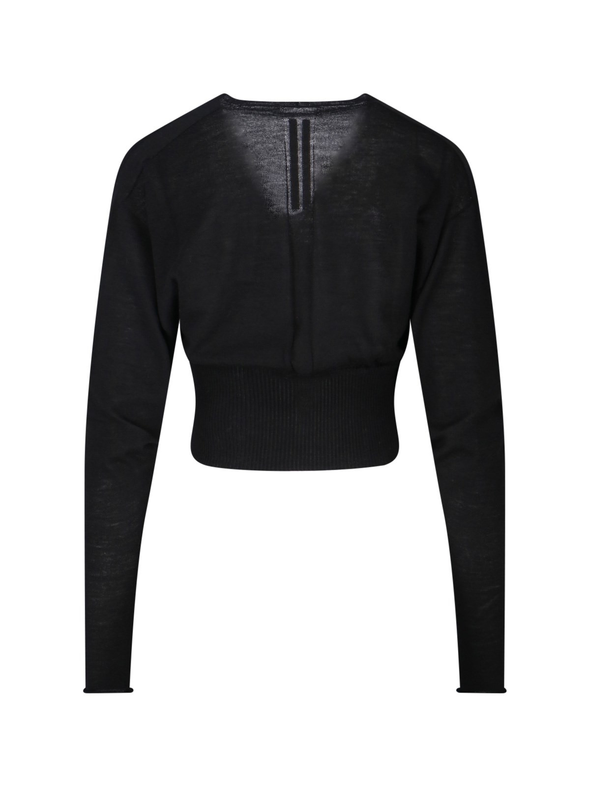 CROPPED WOOL SWEATER - 2