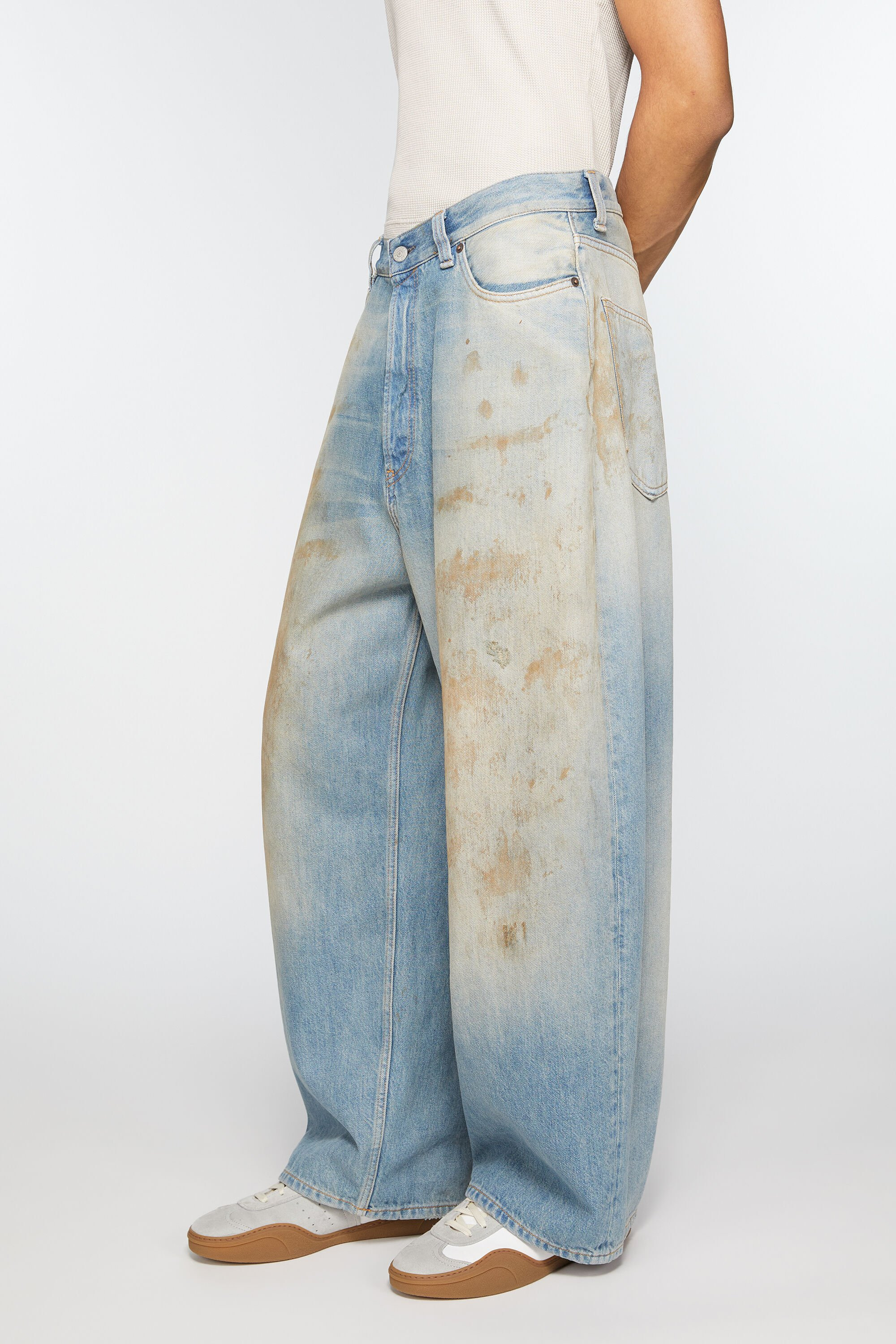 Super baggy fit jeans - 2023 - Mid Blue - 4