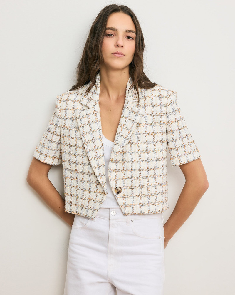 VERONICA BEARD MONTENEGRO TWEED JACKET outlook