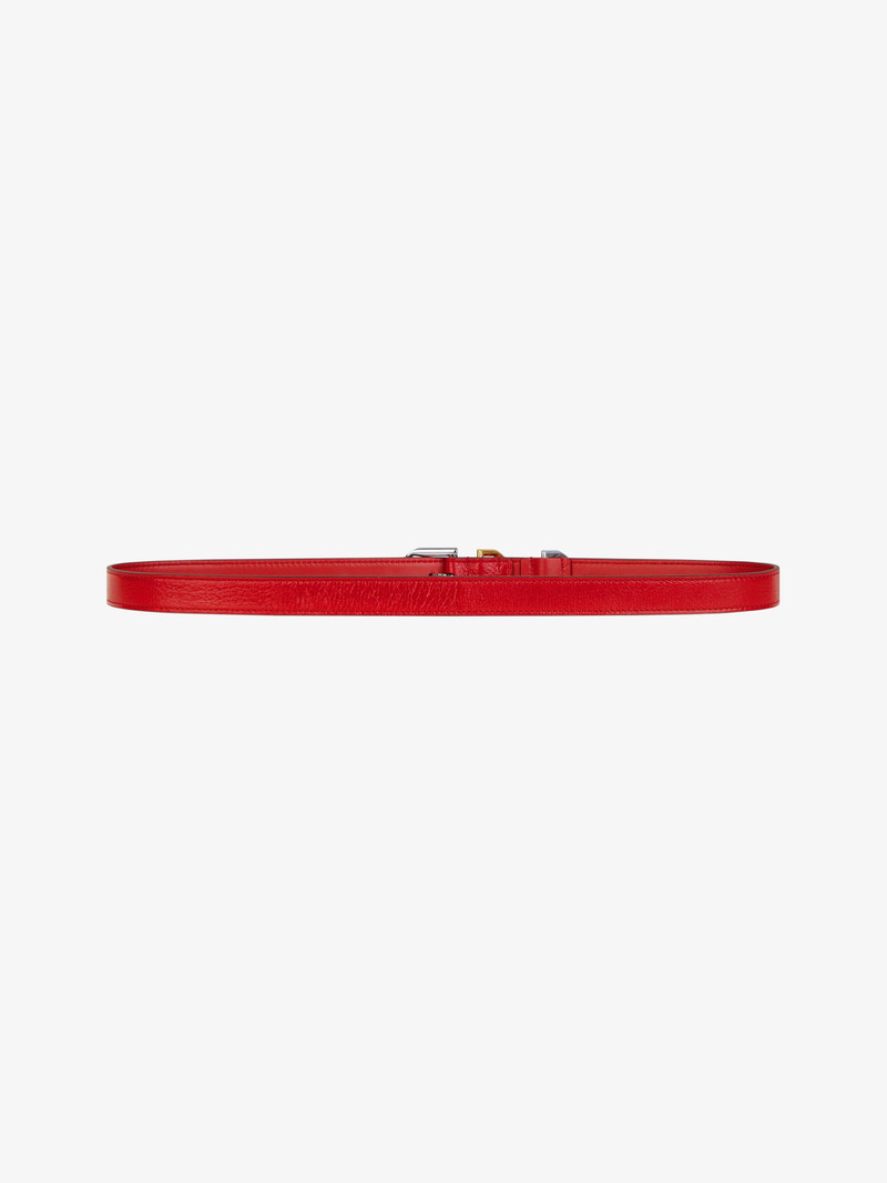 Givenchy VOYOU BELT IN LEATHER outlook